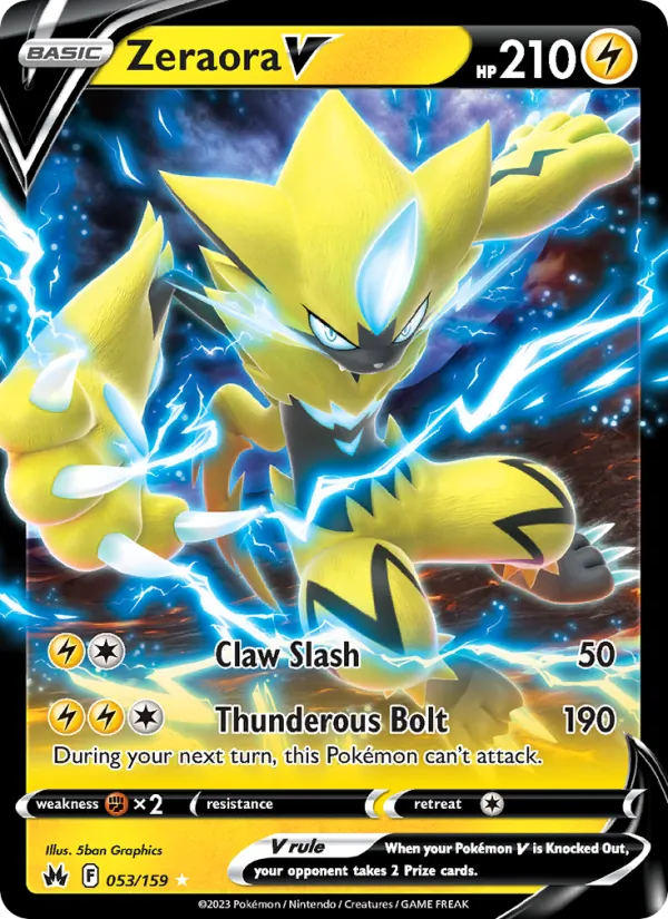 Zeraora V – Crown Zenith 053