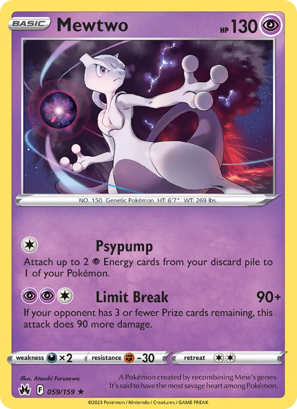 Mewtwo – Crown Zenith 059