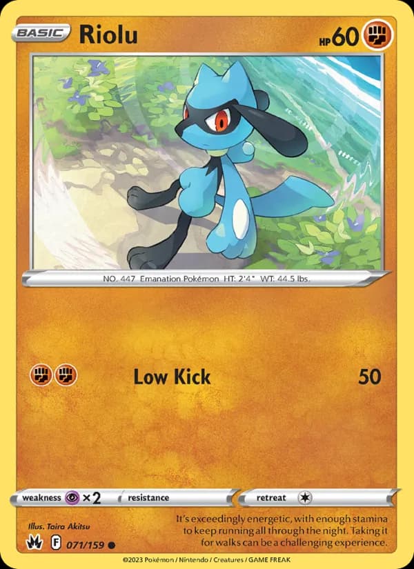 Riolu – Crown Zenith 071