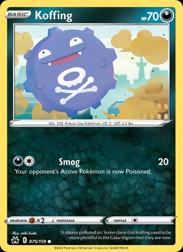 Koffing – Crown Zenith 075