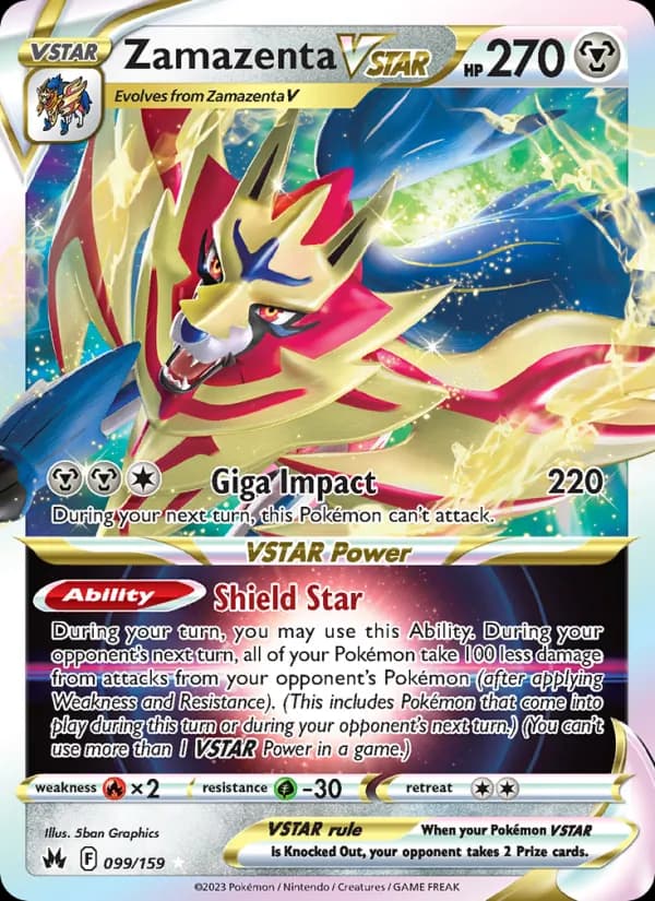 Zamazenta VSTAR – Crown Zenith 099