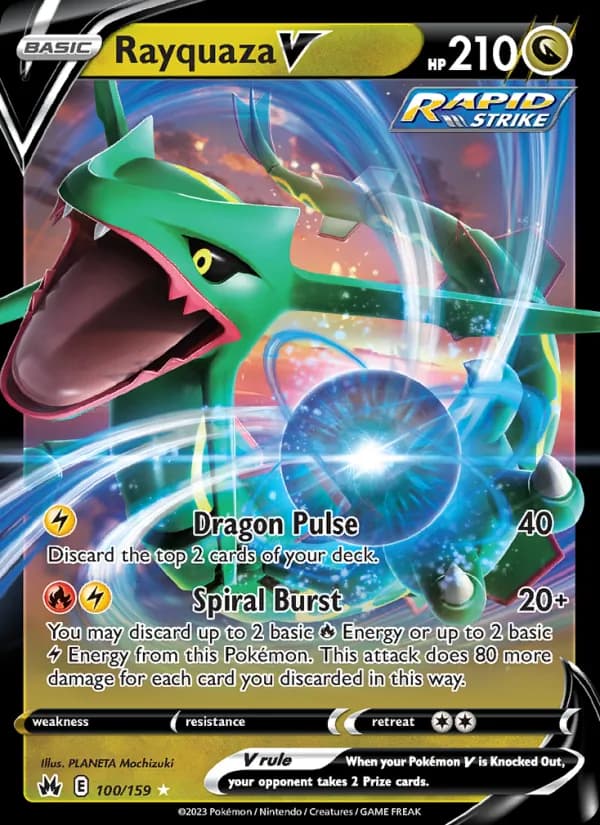 Rayquaza V – Crown Zenith 100