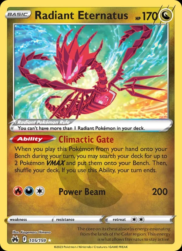 Radiant Eternatus – Crown Zenith 105