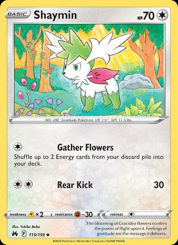 Shaymin – Crown Zenith 115