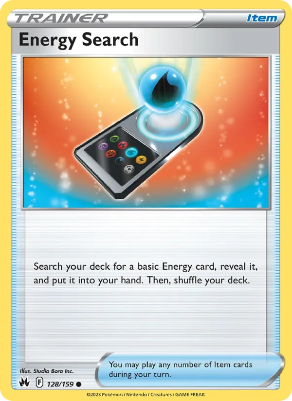 Energy Search – Crown Zenith 128