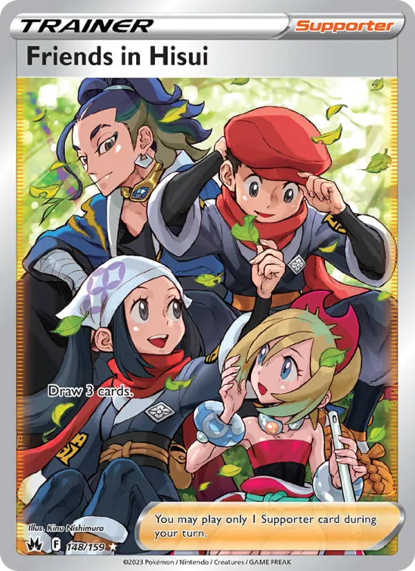 Friends in Hisui – Crown Zenith 148