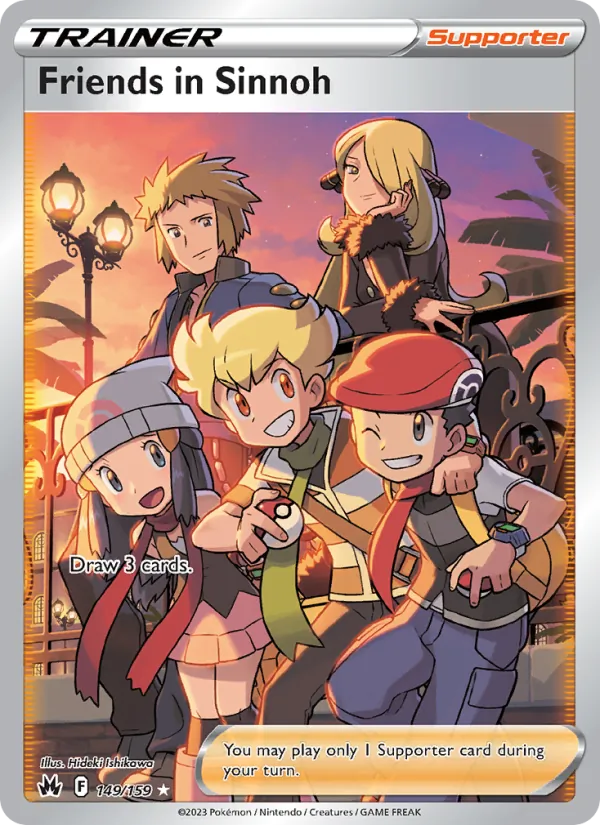 Friends in Sinnoh – Crown Zenith 149
