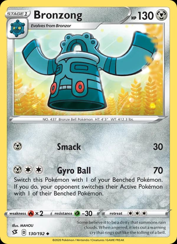 Bronzong – Rebel Clash 130