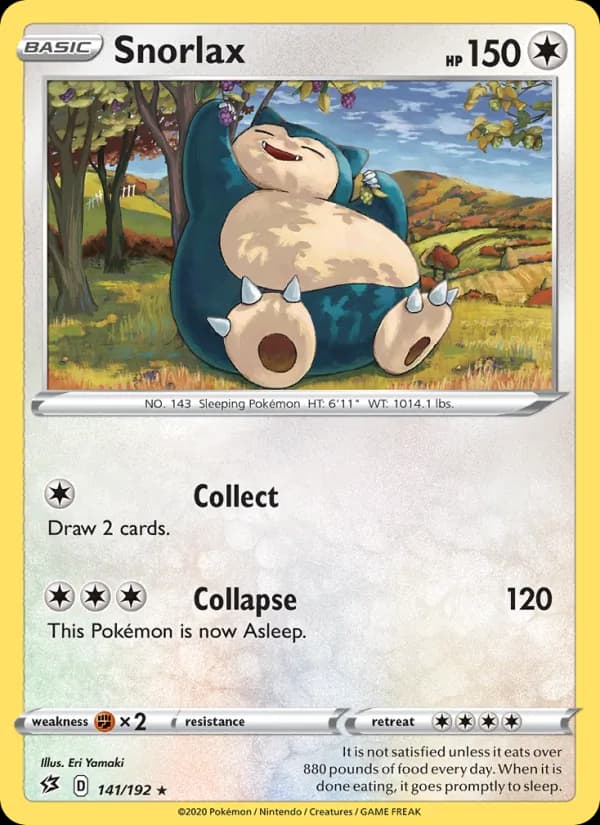 Snorlax – Rebel Clash 141
