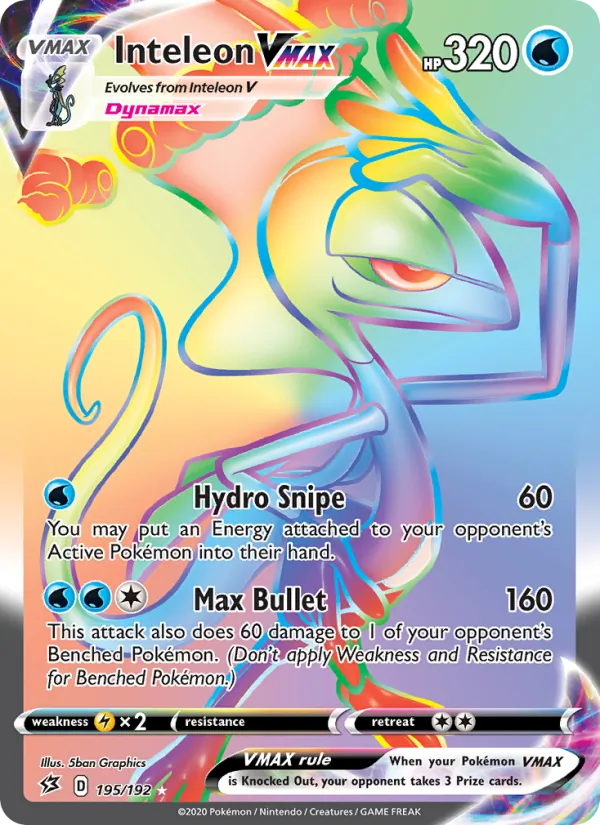 Inteleon VMAX – Rebel Clash 195