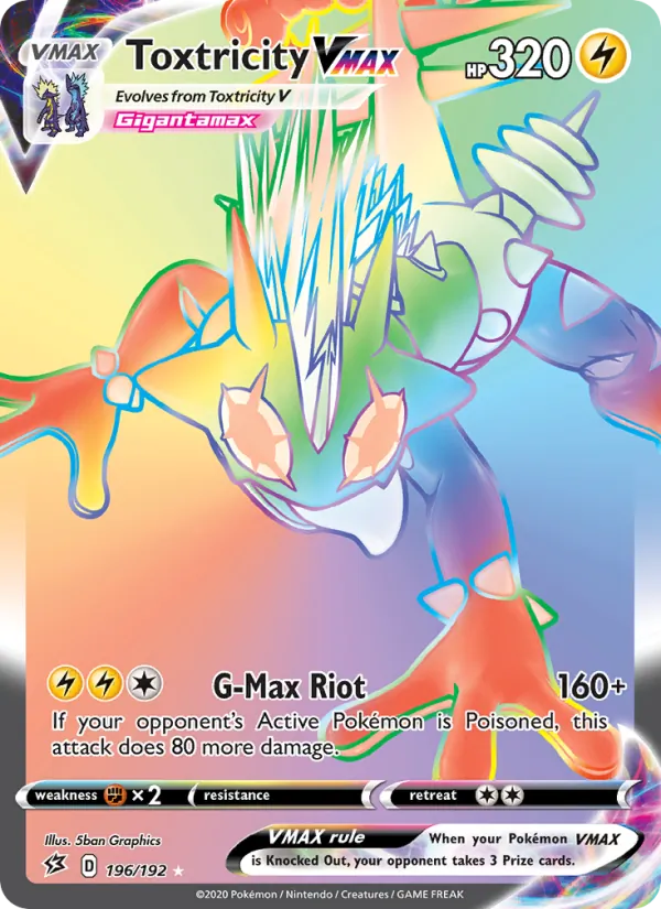 Toxtricity VMAX – Rebel Clash 196