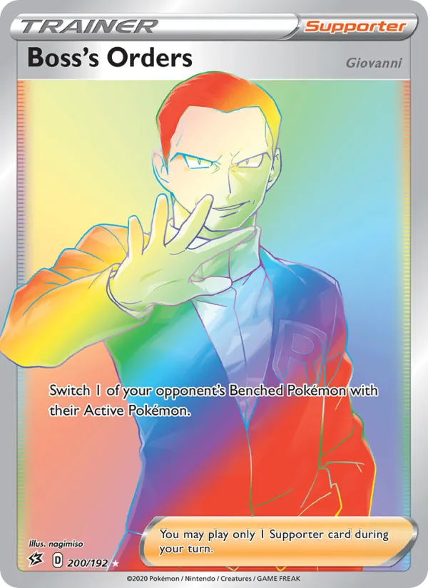 Boss's Orders (Giovanni) – Rebel Clash 200