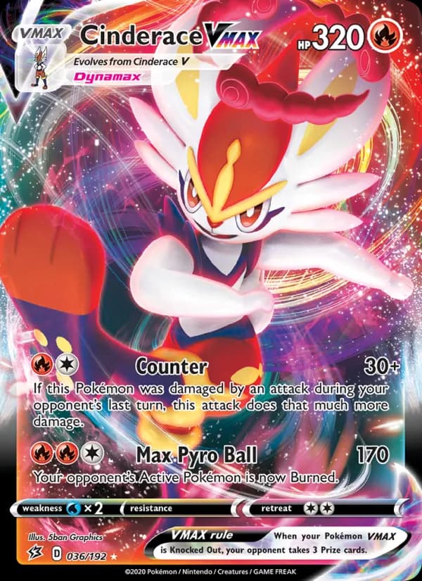 Cinderace VMAX – Rebel Clash 36