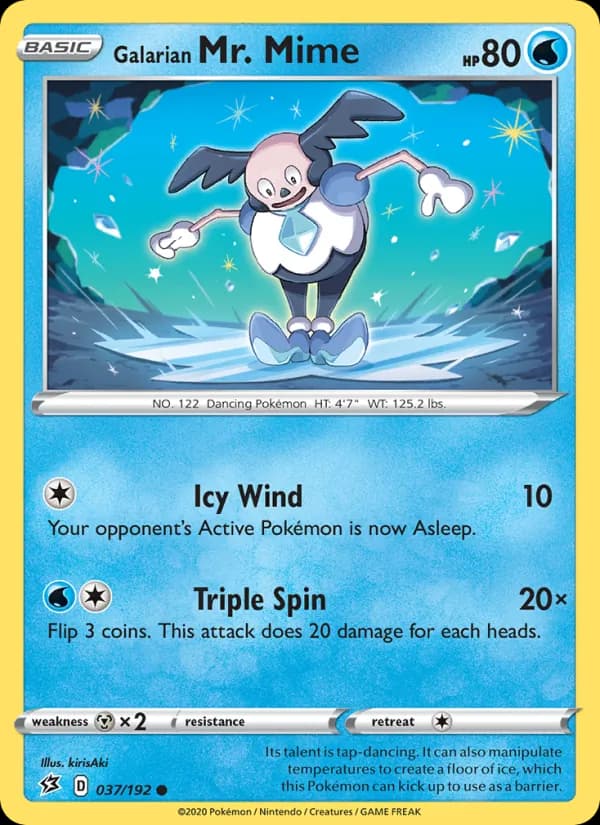 Galarian Mr. Mime – Rebel Clash 37