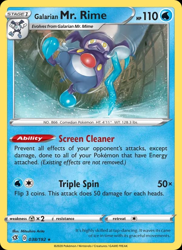 Galarian Mr. Rime – Rebel Clash 38