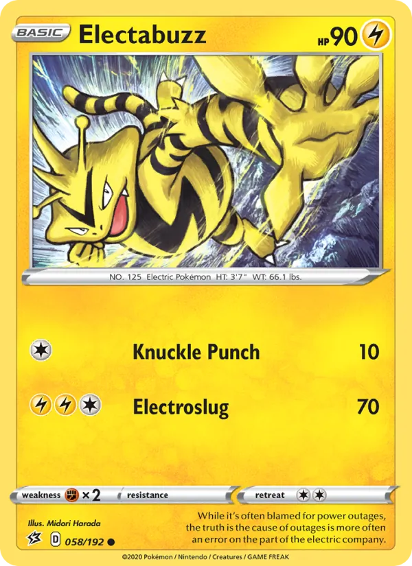 Electabuzz – Rebel Clash 58