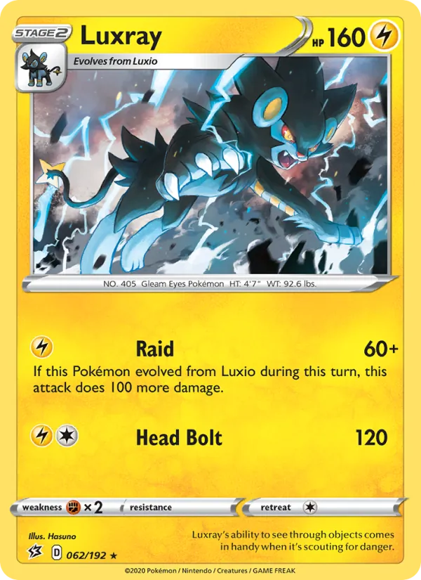 Luxray – Rebel Clash 62