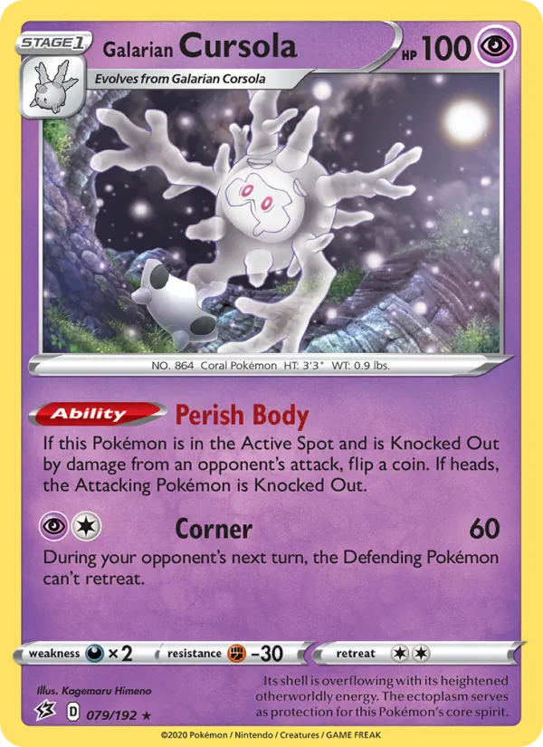 Galarian Cursola – Rebel Clash 79