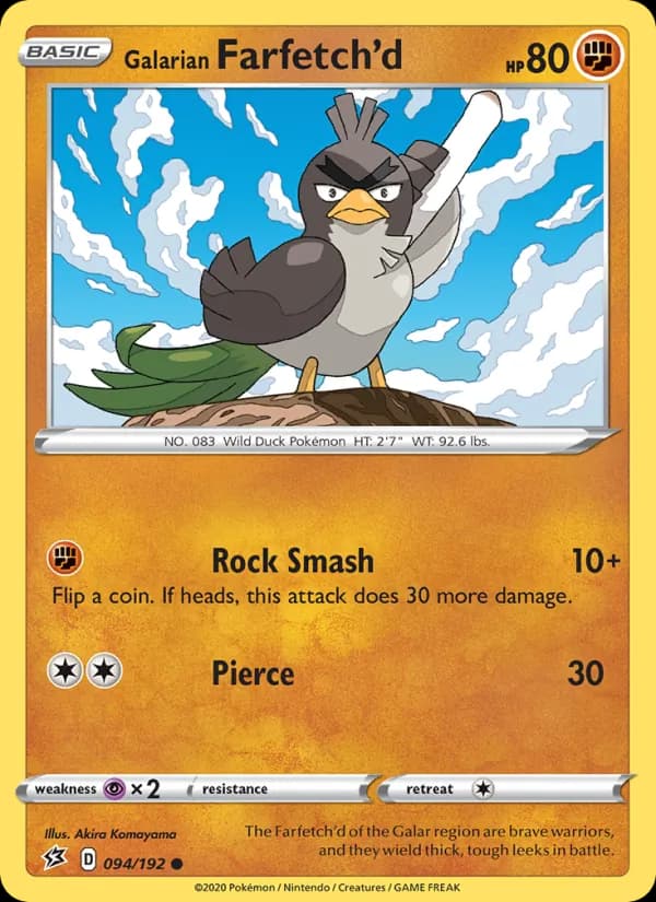 Galarian Farfetch'd – Rebel Clash 94