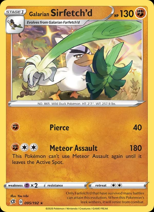 Galarian Sirfetch'd – Rebel Clash 95