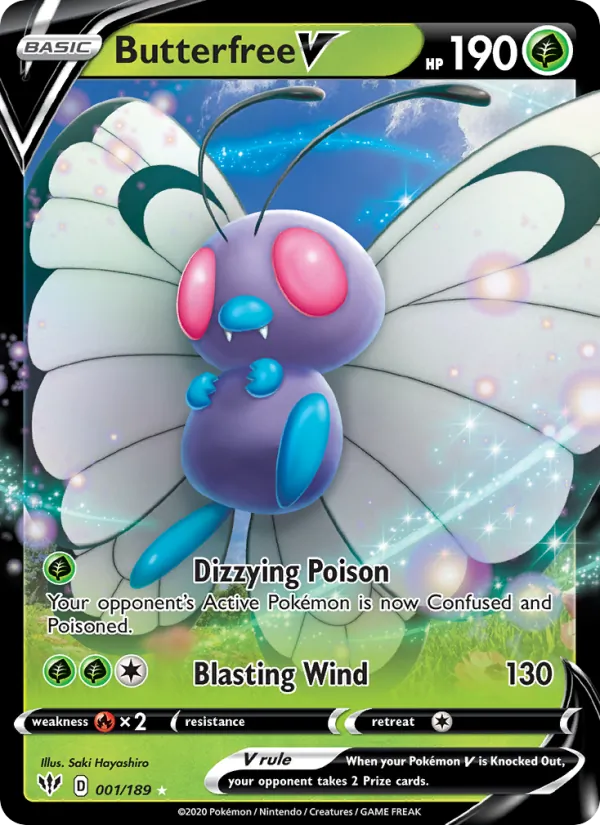 Butterfree V – Darkness Ablaze 1