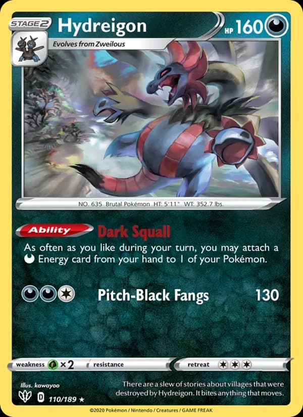 Hydreigon – Darkness Ablaze 110
