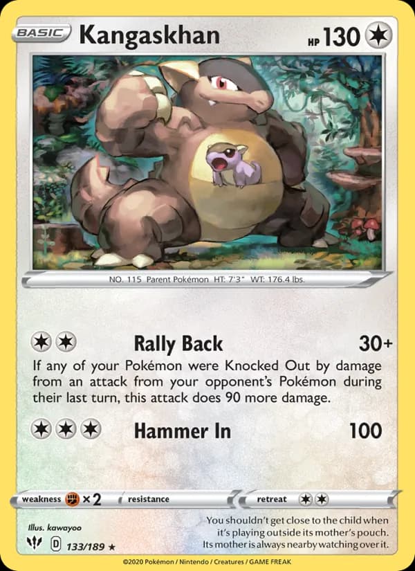 Kangaskhan – Darkness Ablaze 133