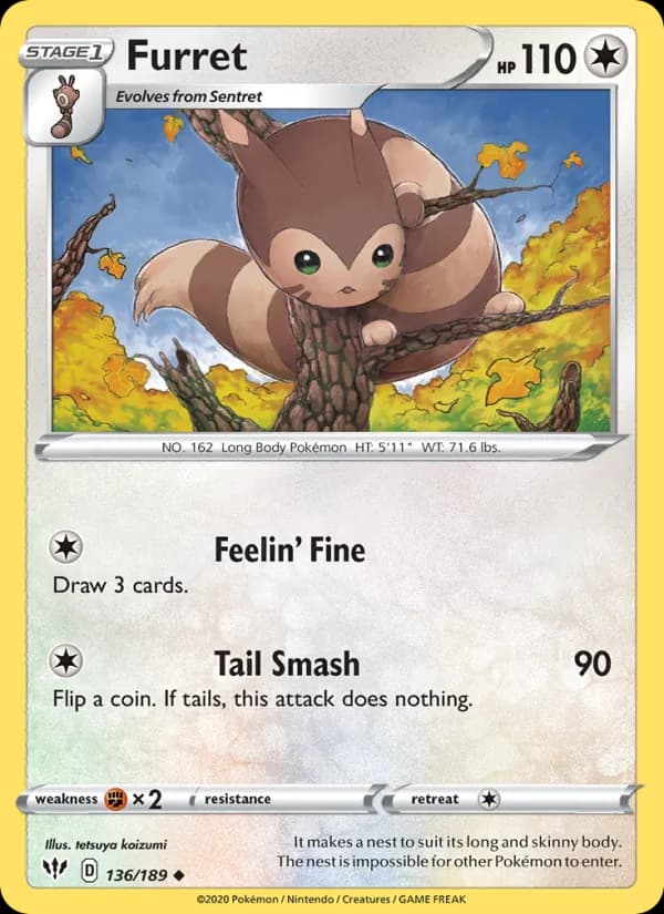 Furret – Darkness Ablaze 136