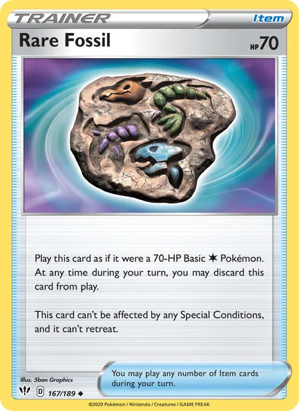 Rare Fossil – Darkness Ablaze 167