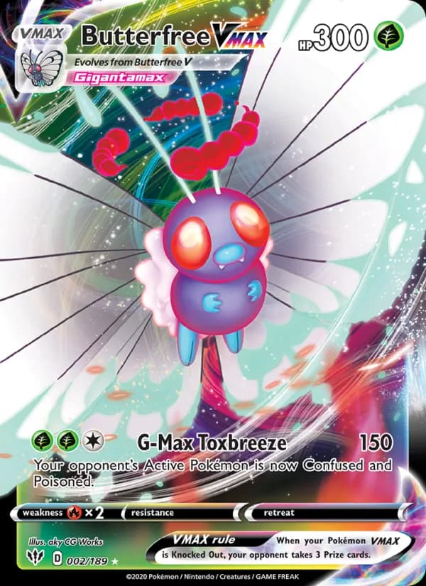 Butterfree VMAX – Darkness Ablaze 2
