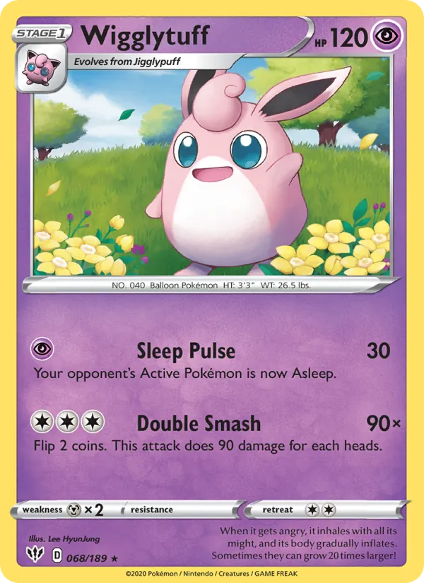 Wigglytuff – Darkness Ablaze 68