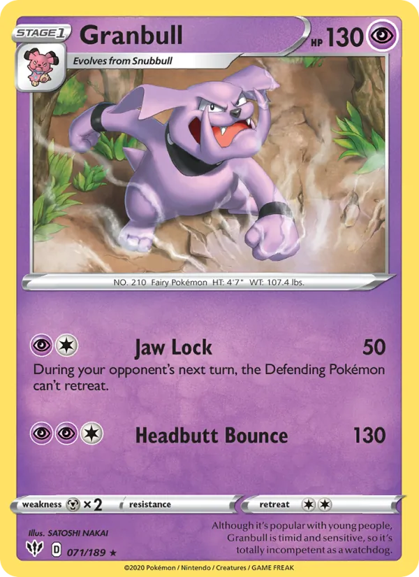 Granbull – Darkness Ablaze 71