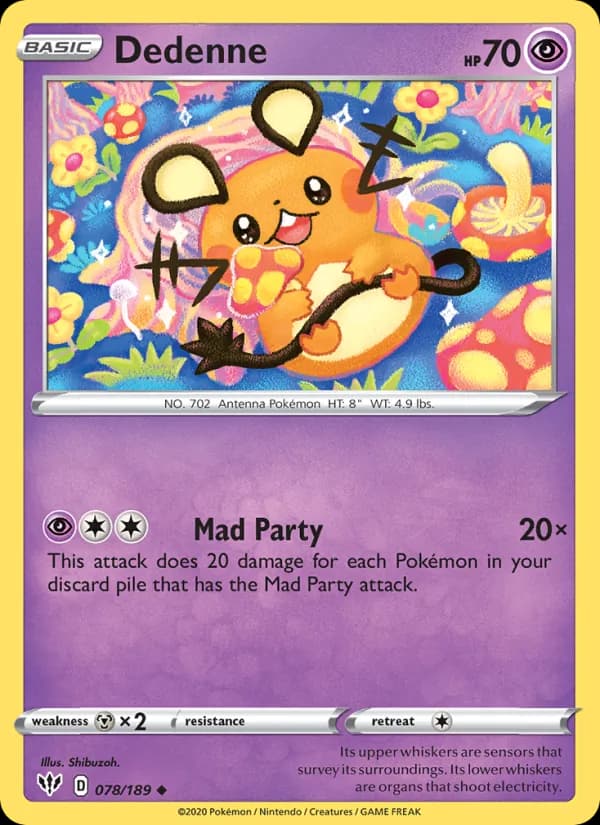 Dedenne – Darkness Ablaze 78
