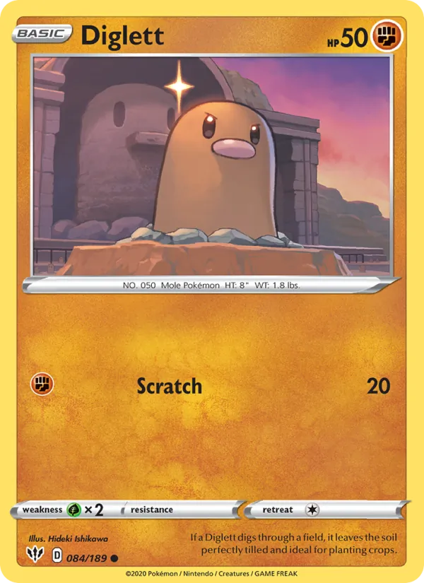 Diglett – Darkness Ablaze 84