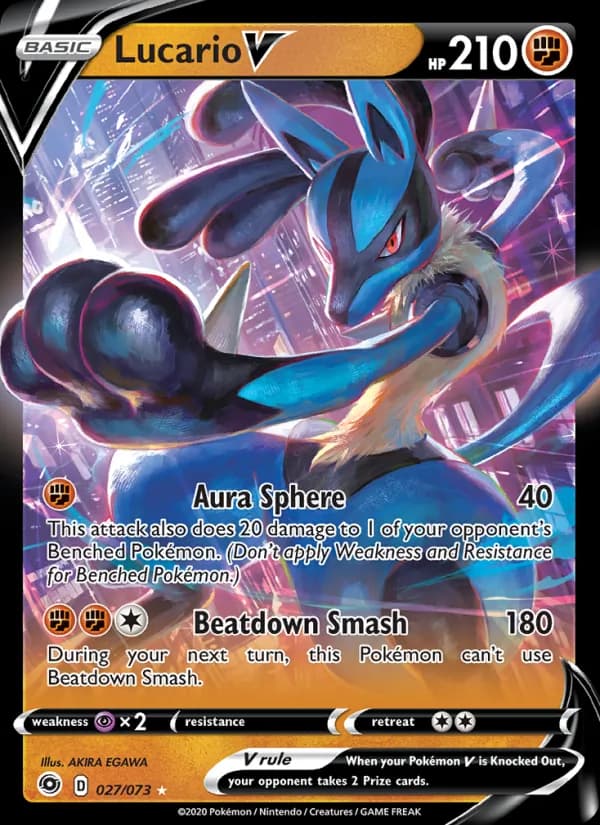 Lucario V – Champion's Path 27