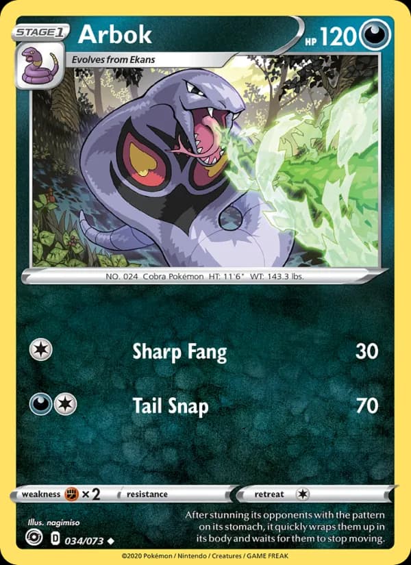 Arbok – Champion's Path 34