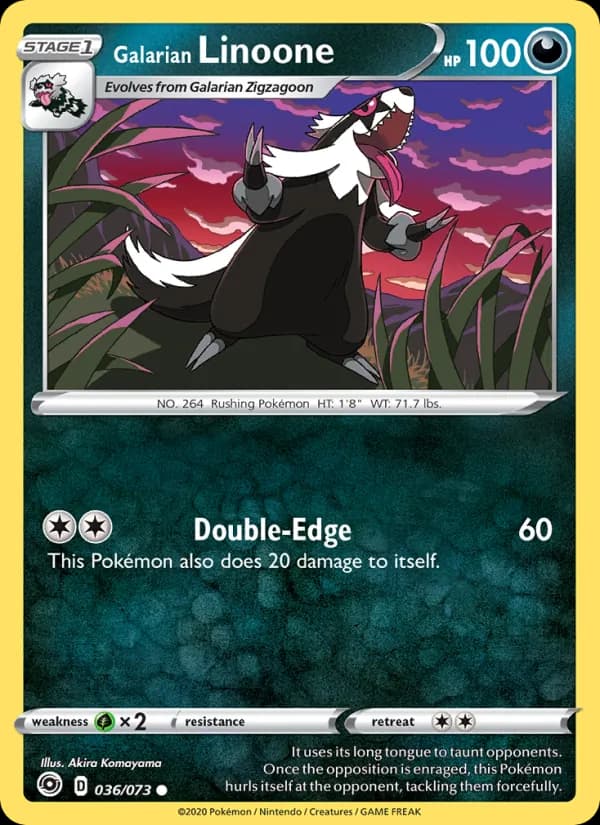 Galarian Linoone – Champion's Path 36