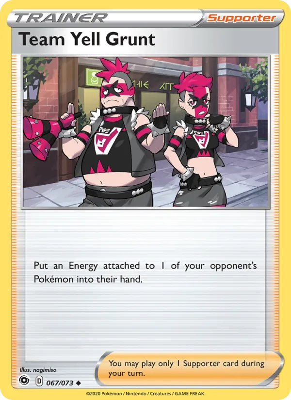 Team Yell Grunt – Champion's Path 67