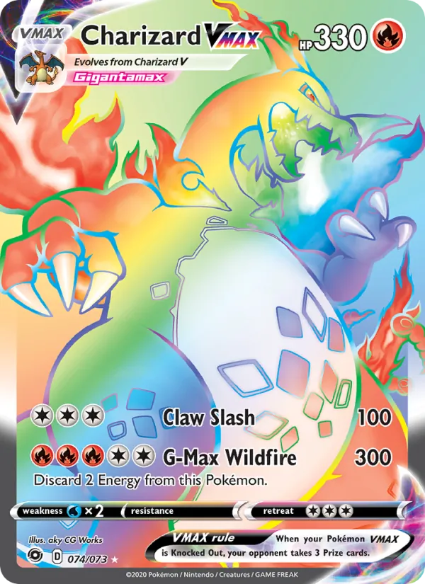 Charizard VMAX – Champion's Path 74