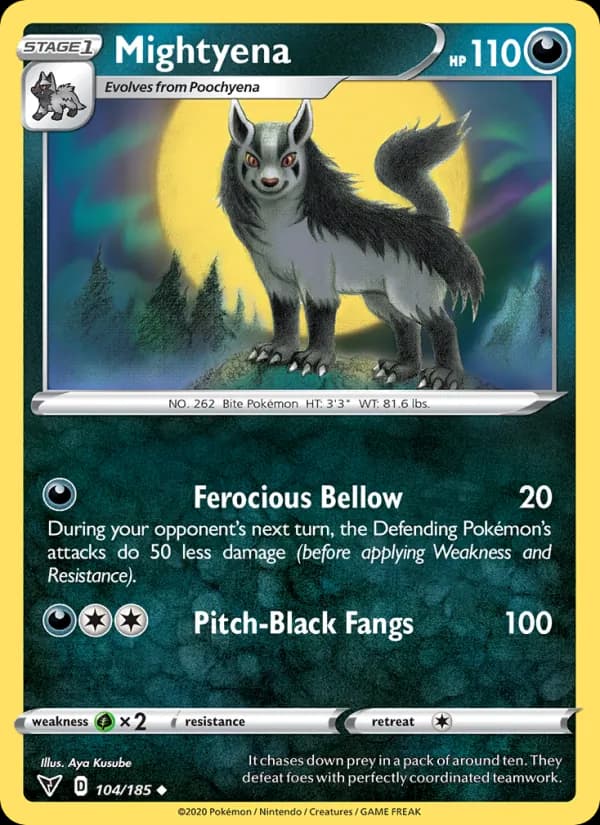 Mightyena – Vivid Voltage 104