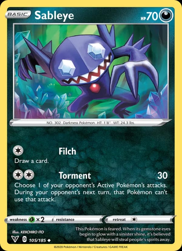 Sableye – Vivid Voltage 105