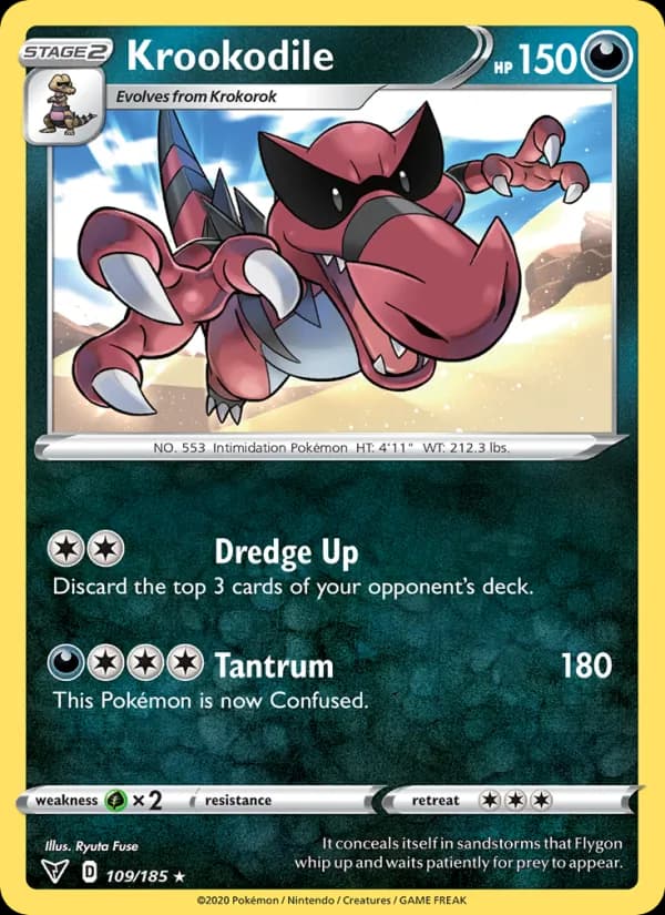 Krookodile – Vivid Voltage 109