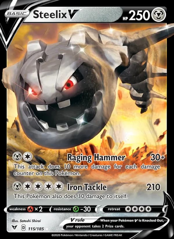 Steelix V – Vivid Voltage 115