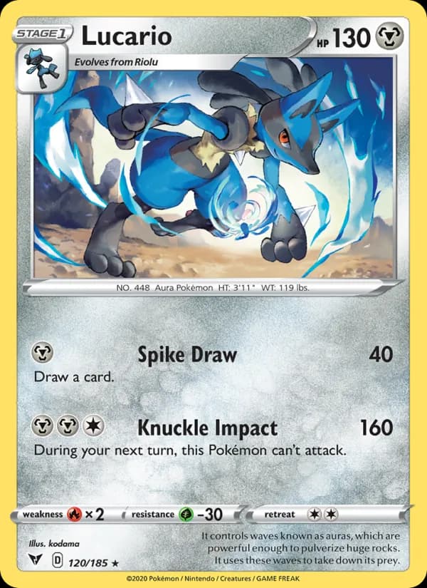 Lucario – Vivid Voltage 120