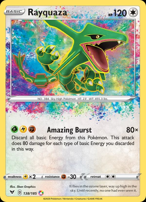 Rayquaza – Vivid Voltage 138