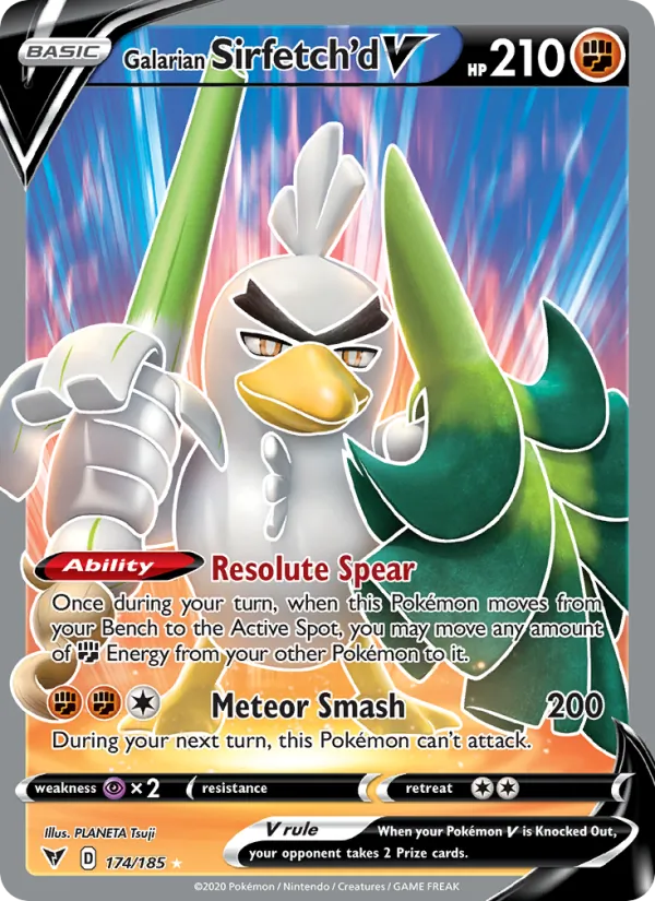Galarian Sirfetch'd V – Vivid Voltage 174