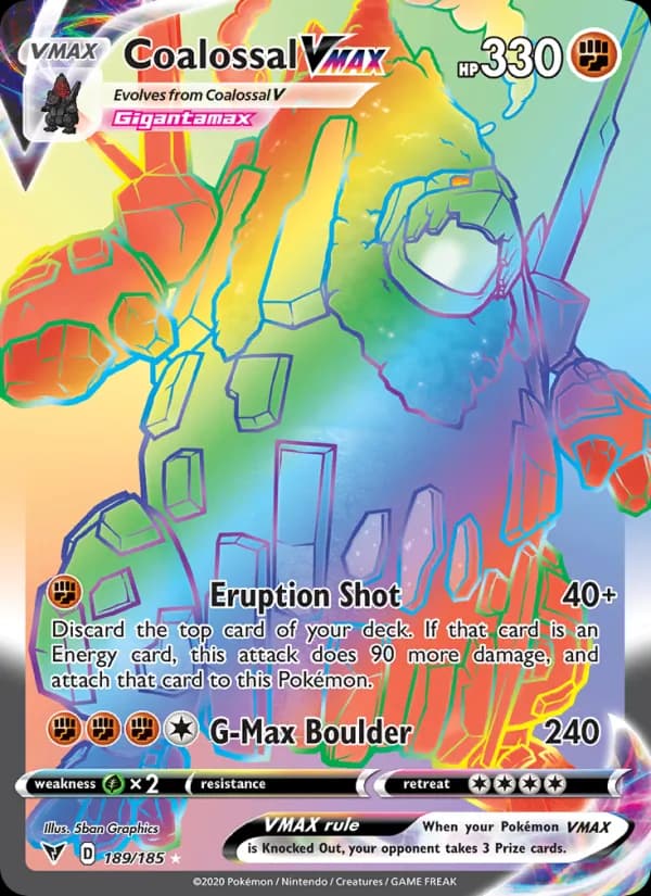 Coalossal VMAX – Vivid Voltage 189