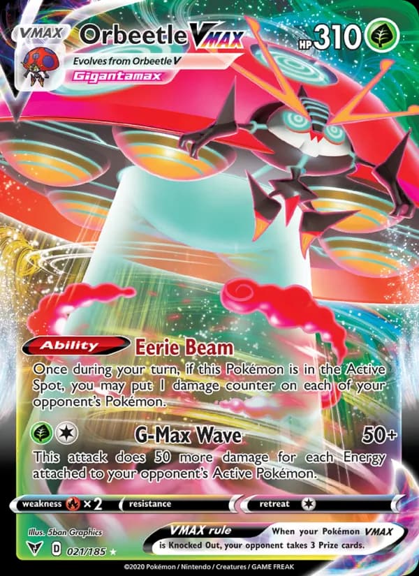 Orbeetle VMAX – Vivid Voltage 21