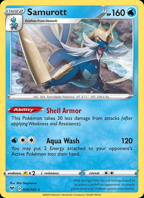 Samurott – Vivid Voltage 35