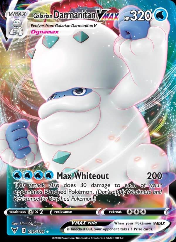 Galarian Darmanitan VMAX – Vivid Voltage 37